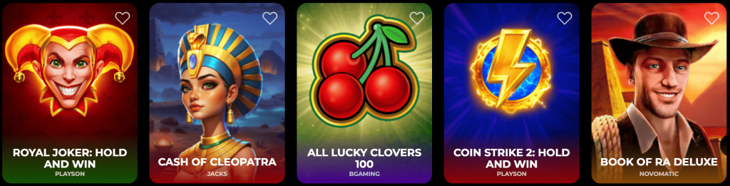 Nyxbets Casino spellen